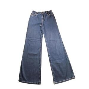 Contemporaine Simons Vision Jean Femme Taille 29 Bleu Coton Bio Droit